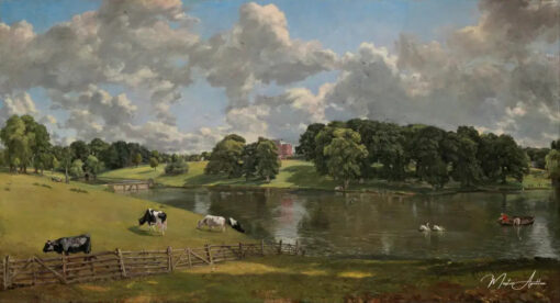 Wivenhoe Park, Essex - John Constable - Reproductions de tableaux et peintures haut de gamme