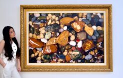 Zen Pebbles | 150 x 100 cm