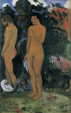 Adam et Ève - Paul Gauguin - Reproductions de tableaux et peintures haut de gamme