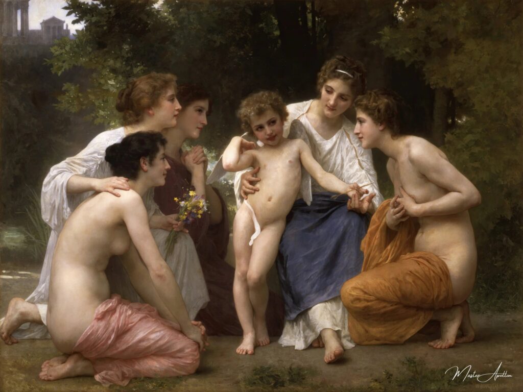 Admiration – William-Adolphe Bouguereau