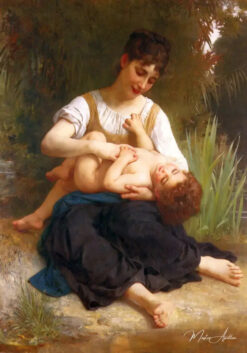 Adolphus Enfant et Adolescent - William Bouguereau - Reproductions de tableaux et peintures haut de gamme