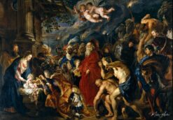 Adoration des mages - Peter Paul Rubens - Reproductions de tableaux et peintures haut de gamme