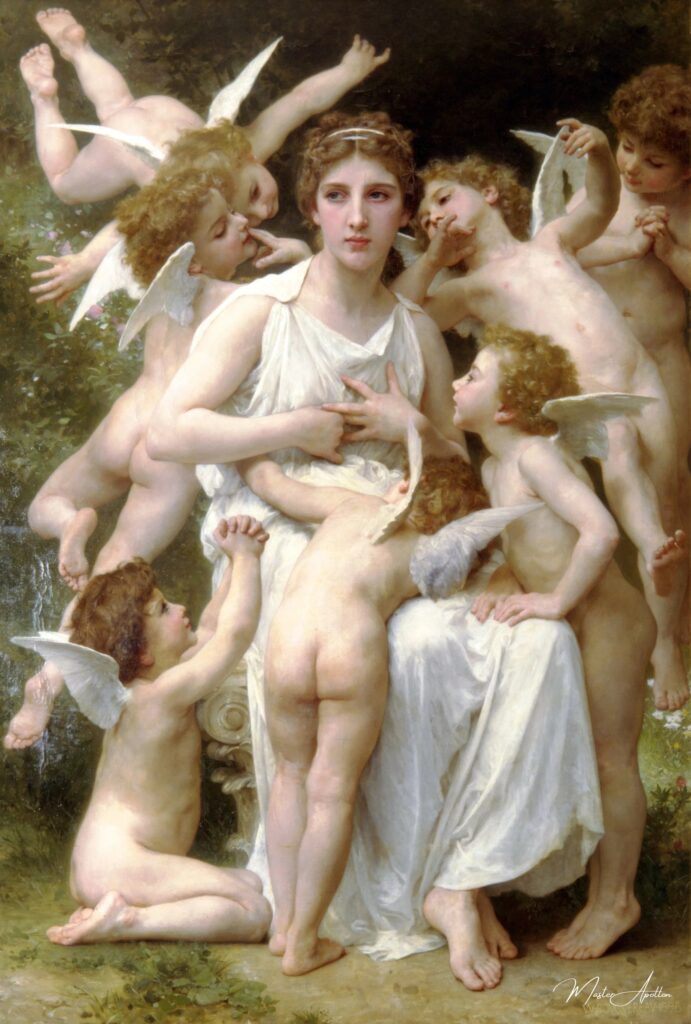 The Assault - William Bouguereau