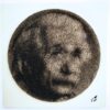 Albert Einstein String art - Parida | 60 x 60 cm Reproductions de tableaux à la peinture à l’huile