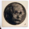 Albert Einstein String art - Parida | 60 x 60 cm Reproductions de tableaux à la peinture à l’huile