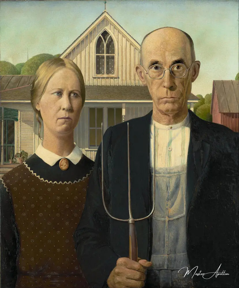 American Gothic - Grant Wood