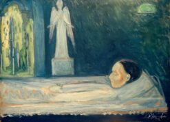 Ange de la mort - Edvard Munch - Reproductions de tableaux et peintures haut de gamme