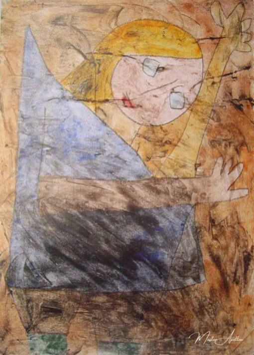 Ange toujours à tâtons - Paul Klee - Reproductions de tableaux et peintures haut de gamme