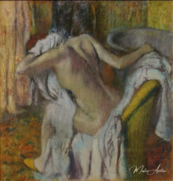 Après le bain - Edgar Degas - Reproductions de tableaux et peintures haut de gamme