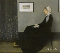 Arrangement en gris et noir n°1 - James Abbott McNeill Whistler - Reproductions de tableaux et peintures haut de gamme