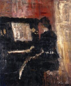 Au piano - Edvard Munch - Reproductions de tableaux et peintures haut de gamme