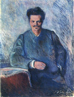 August Strindberg - Edvard Munch - Reproductions de tableaux et peintures haut de gamme