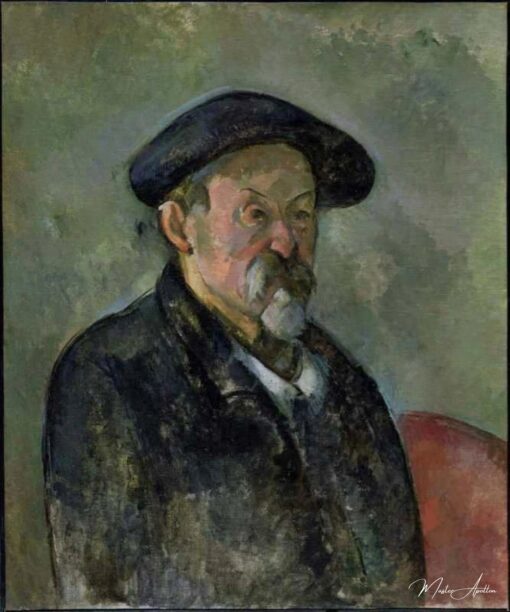 Auto-portrait I - Paul Cézanne - Reproductions de tableaux et peintures haut de gamme