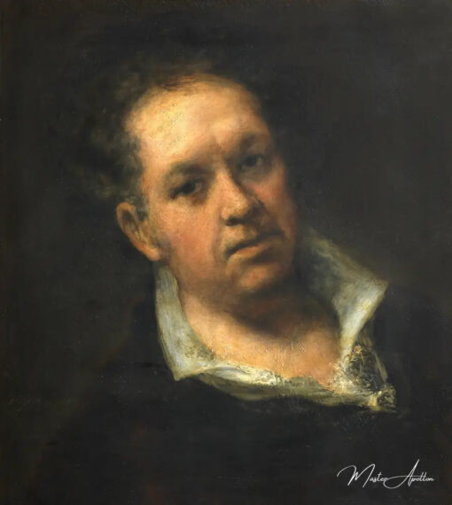 Autoportrait (1815) - Francisco de Goya - Reproductions de tableaux et peintures haut de gamme