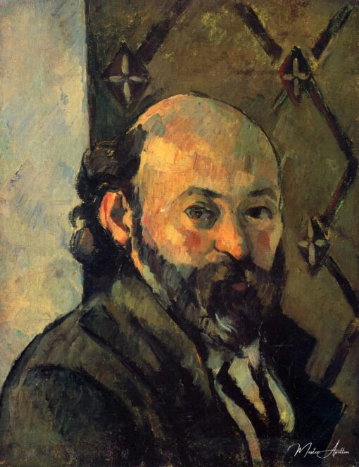 Autoportrait 1881 - Paul Cézanne - Reproductions de tableaux et peintures haut de gamme