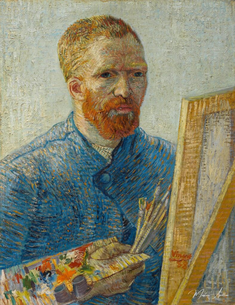 Self-Portrait at the Easel - Van Gogh