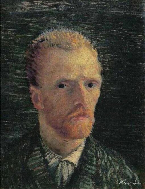 Autoportrait Van Gogh,1887 de Van Gogh - Reproductions de tableaux et peintures haut de gamme