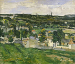 Auvers sur Oise - Paul Cézanne - Reproductions de tableaux et peintures haut de gamme