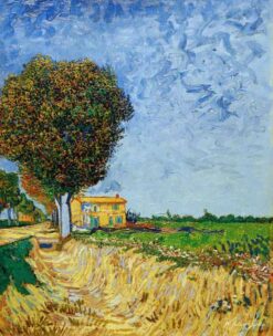 Avenue près d'Arles - Van Gogh - Reproductions de tableaux et peintures haut de gamme