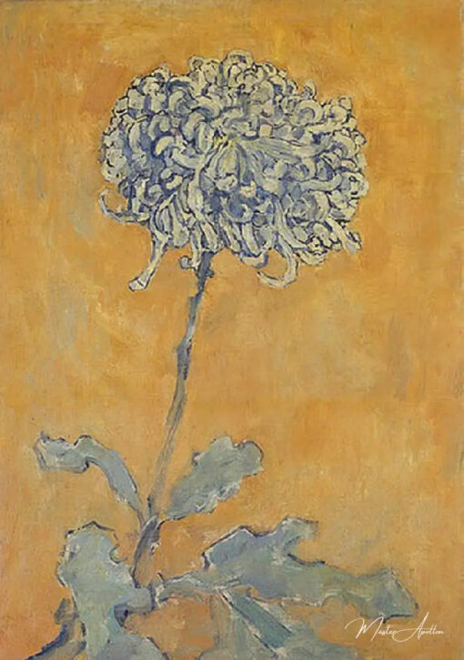 Chrysanthème - Mondrian - Reproductions de tableaux et peintures haut de gamme