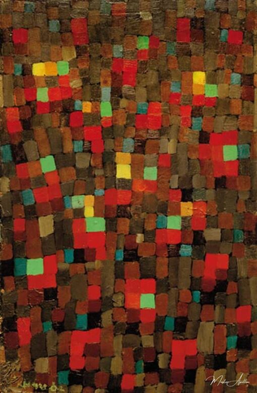 Comme une fenêtre en verre - Paul Klee - Reproductions de tableaux et peintures haut de gamme