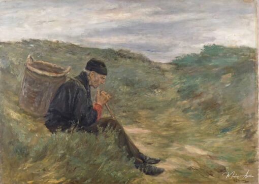 Dans les dunes - Max Liebermann - Reproductions de tableaux et peintures haut de gamme