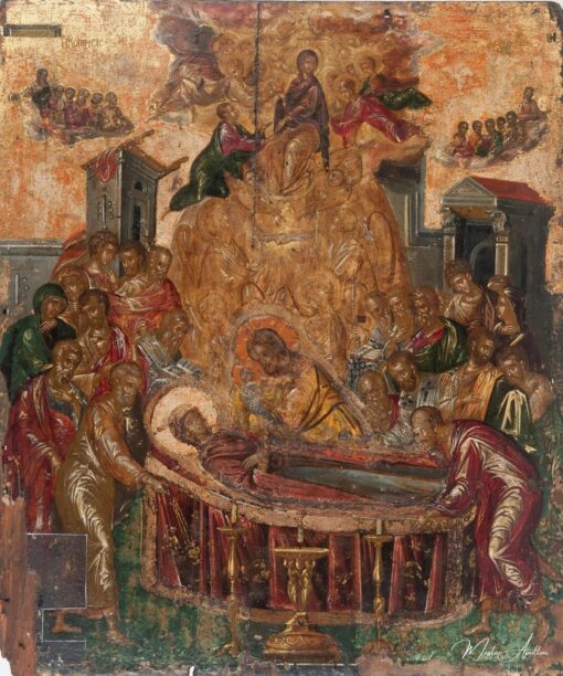 Dormition de la Vierge - El Greco - Reproductions de tableaux et peintures haut de gamme