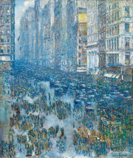 Fifth Avenue - Childe Hassam - Reproductions de tableaux et peintures haut de gamme