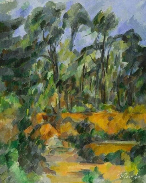 Forêt - Paul Cézanne - Reproductions de tableaux et peintures haut de gamme