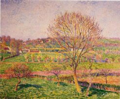 Gros noyer à Eragny - Camille Pissarro - Reproductions de tableaux et peintures haut de gamme