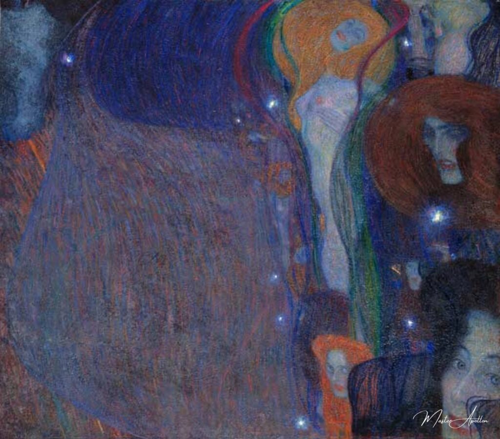 Will-o'-the-Wisps - Gustav Klimt