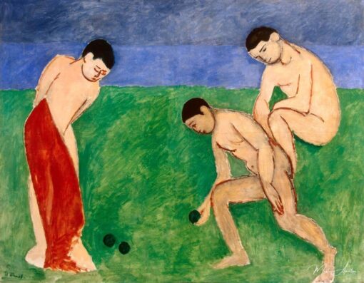 Jeu de boules - Matisse - Reproductions de tableaux et peintures haut de gamme