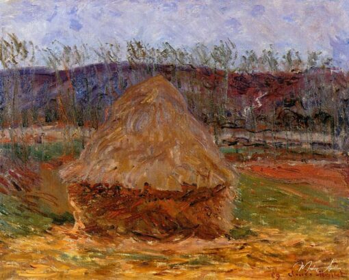 La Meule à Giverny - Claude Monet - Reproductions de tableaux et peintures haut de gamme