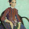 La Mousmé - Van Gogh - Reproductions de tableaux et peintures haut de gamme