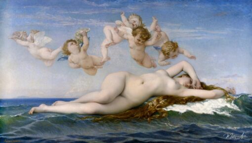 La Naissance de Vénus - Alexandre Cabanel - Reproductions de tableaux et peintures haut de gamme