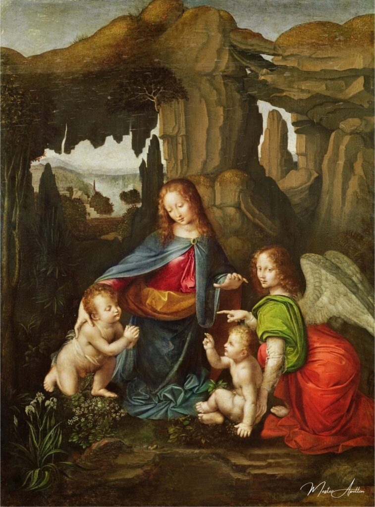 The Virgin of the Rocks (London Version) - Leonardo da Vinci