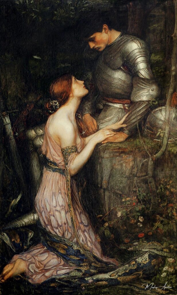 Lamia and the soldier - John William Waterhouse