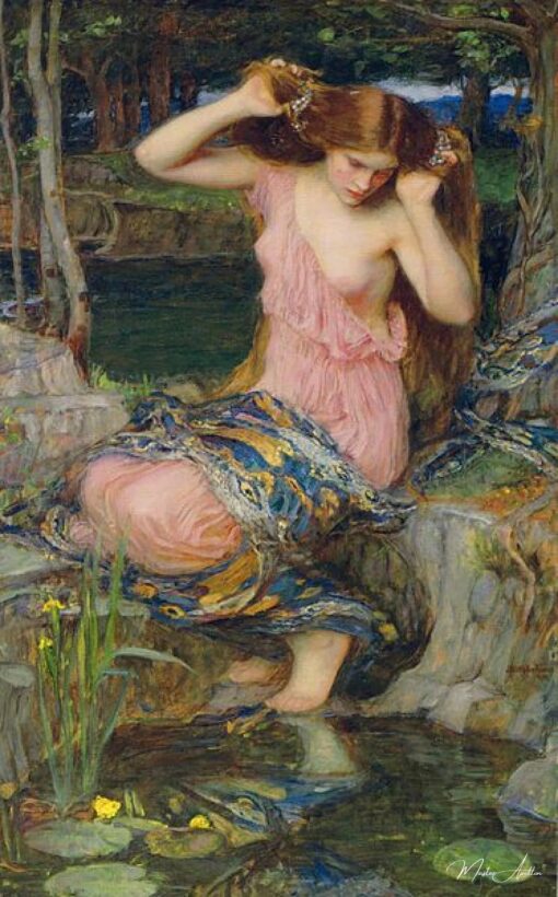 Lamia - John William Waterhouse Reproductions de tableaux à la peinture à l’huile