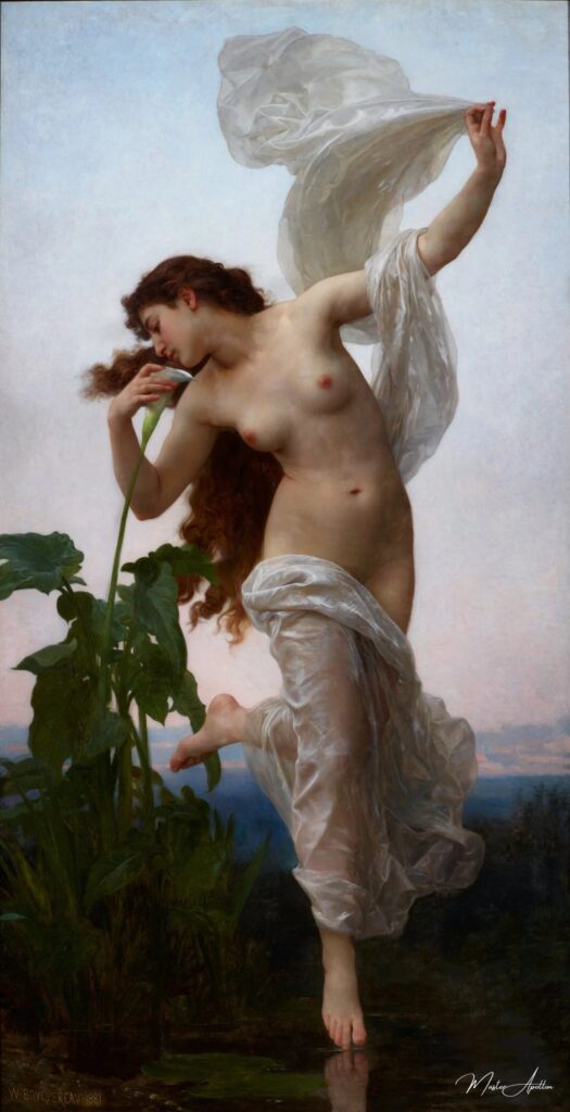 The Dawn – William-Adolphe Bouguereau