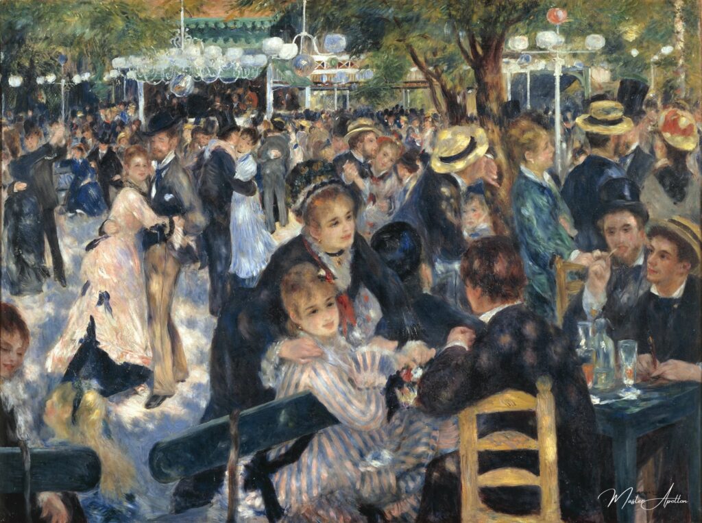 The Dance at Le Moulin de la Galette - Pierre-Auguste Renoir