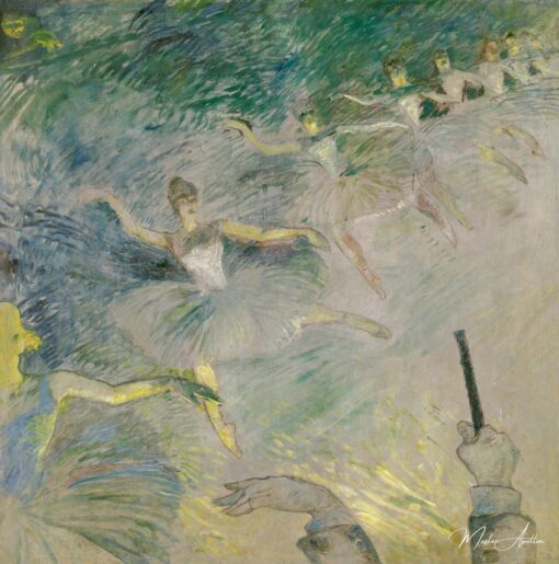 Le ballet - Toulouse Lautrec - Reproductions de tableaux et peintures haut de gamme