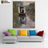 Le Bateau-atelier - Tableau Monet - Reproductions de tableaux et peintures haut de gamme