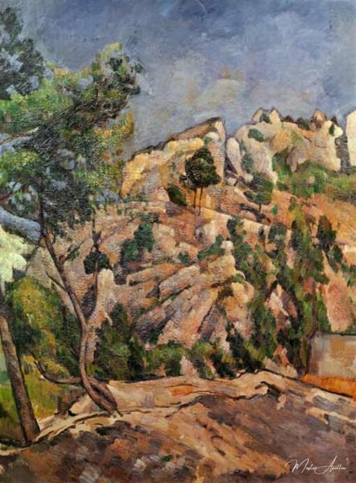 Le fond du ravin - Paul Cézanne - Reproductions de tableaux et peintures haut de gamme