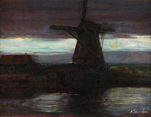 Le moulin - Mondrian - Reproductions de tableaux et peintures haut de gamme
