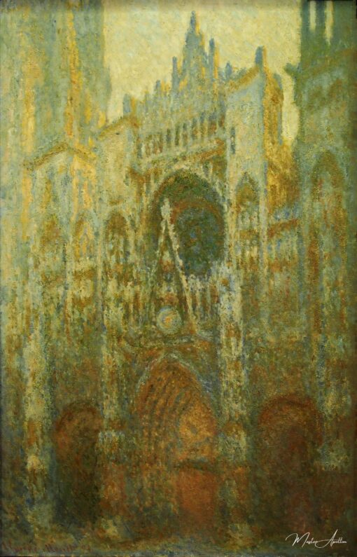 Le Portail (W1357) - Claude Monet - Reproductions de tableaux et peintures haut de gamme