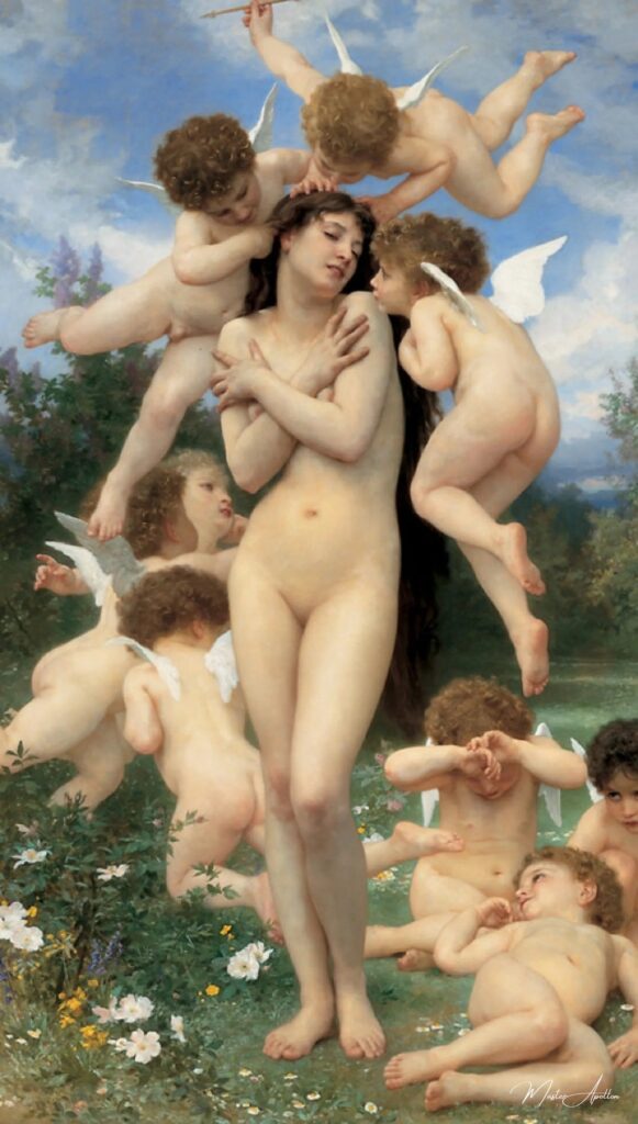 The Return of Spring – William-Adolphe Bouguereau