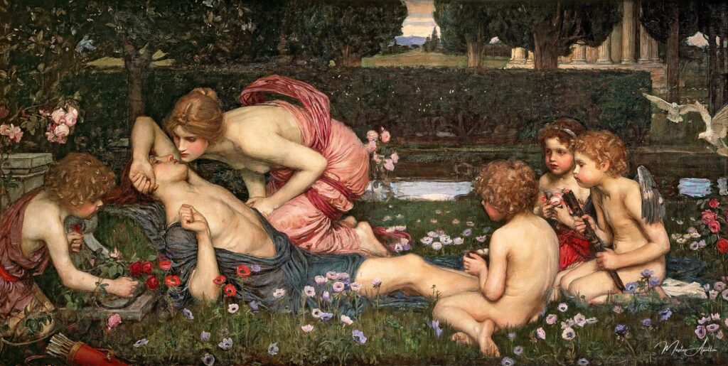 The Awakening of Adonis - John William Waterhouse