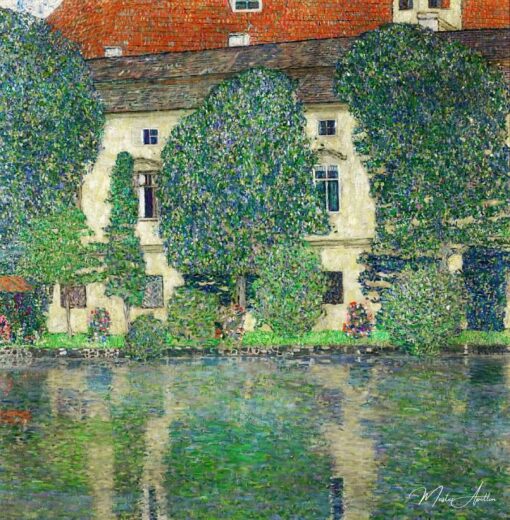 Le Schloss Kammer sur l'Attersee, III - Gustav Klimt - Reproductions de tableaux et peintures haut de gamme