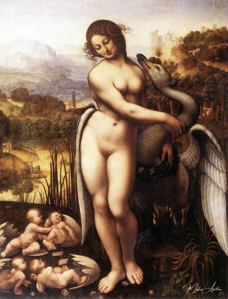 Leda and the Swan - Leonardo da Vinci