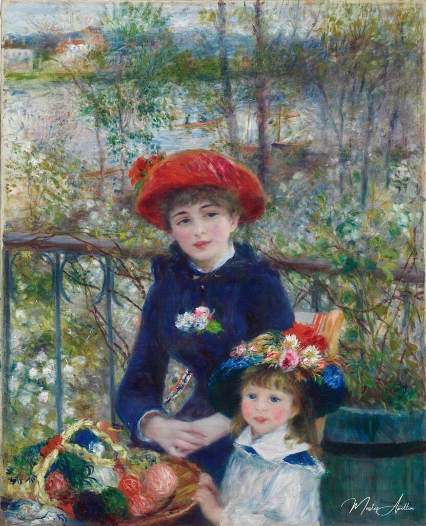 The Two Sisters (On the Terrace) - Pierre-Auguste Renoir